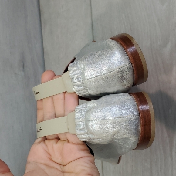 AGL Attilio Guisti Leombruni Womens Luxury Loafer Flats shoes sz 37.5 US 7 5 - Picture 6 of 14